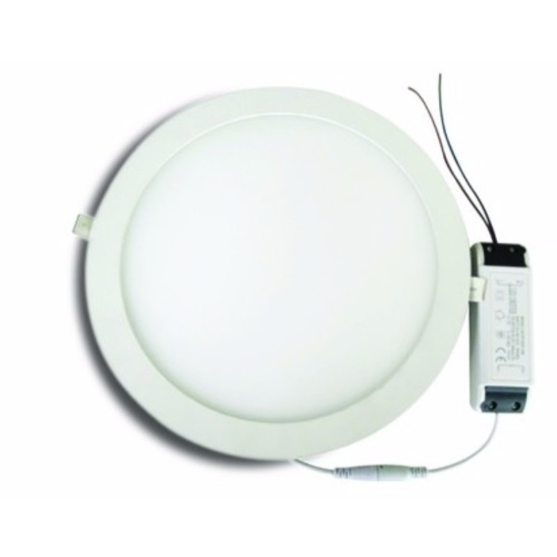 Panou LED - downlight, 3W, 210Lm, 4000K, rotund, 85x20mm, încastr., 110-265V, 2835SMD, deLux