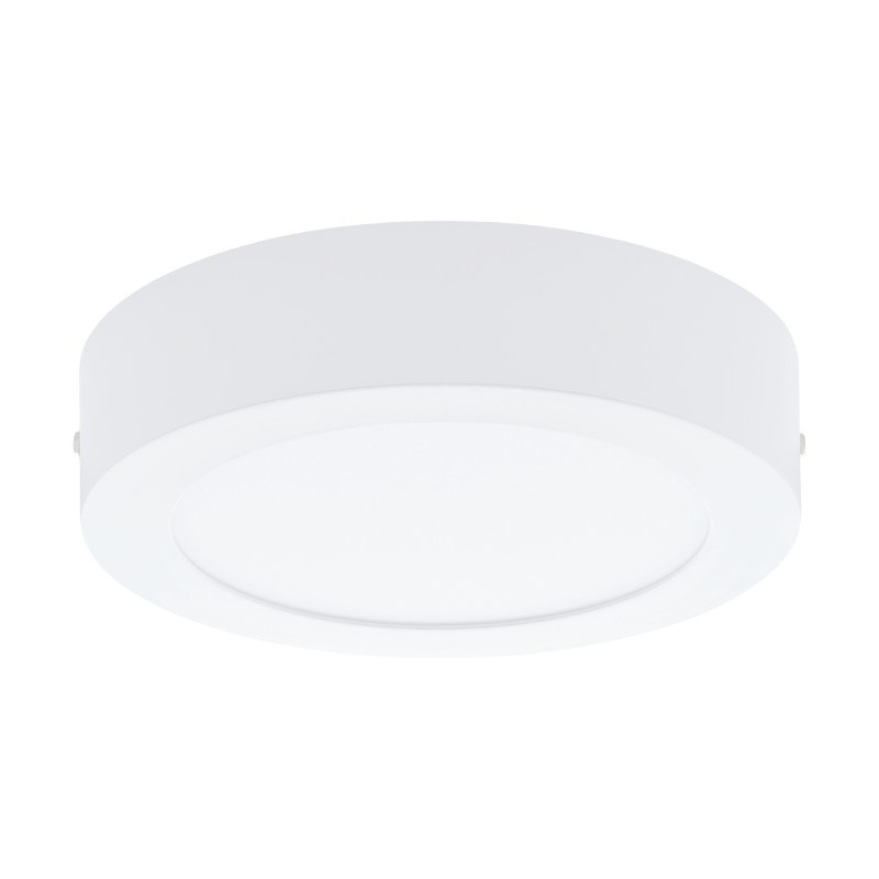 Eglo FUEVA cu LED, Plafonieră 12w d:17 cm 4000K, alb rotund, 94072