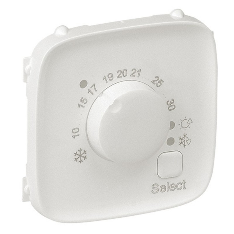 Placă pentru termostat electronic de cameră, albă perlata Valena Allure 755319 - Legrand