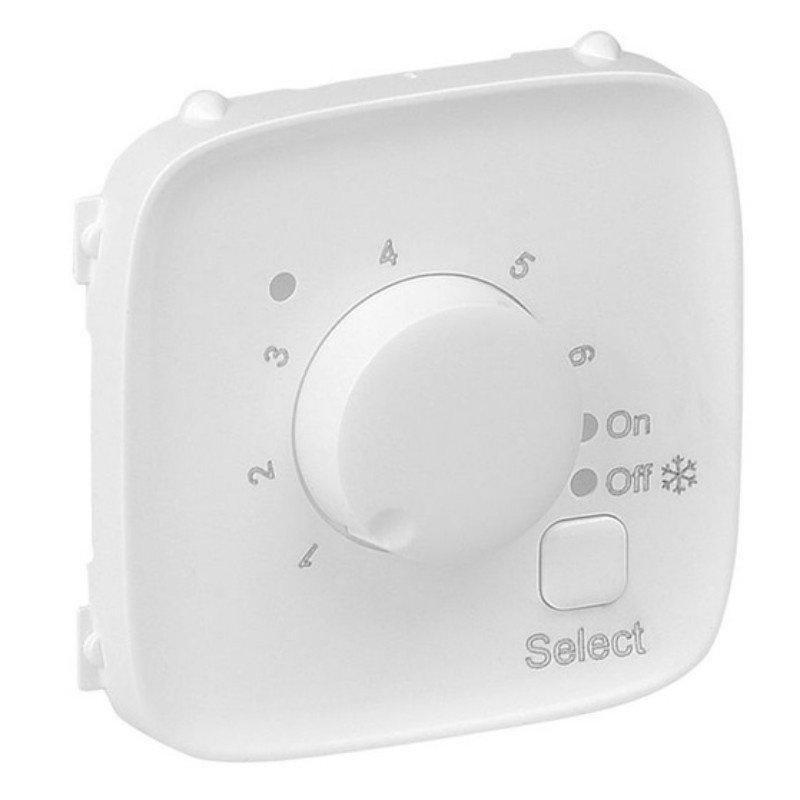 Placă pentru termostat încălzire pardoseală, albă Valena Allure 755325 - Legrand
