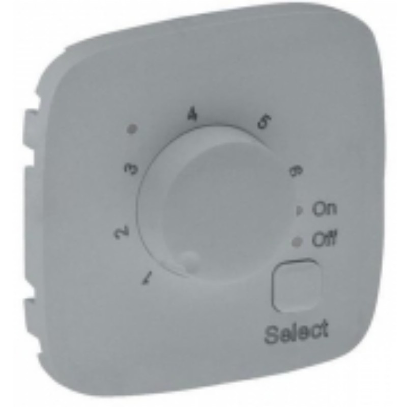 Placă pentru termostat încălzire pardoseală, aluminiu Valena Allure 755327 - Legrand
