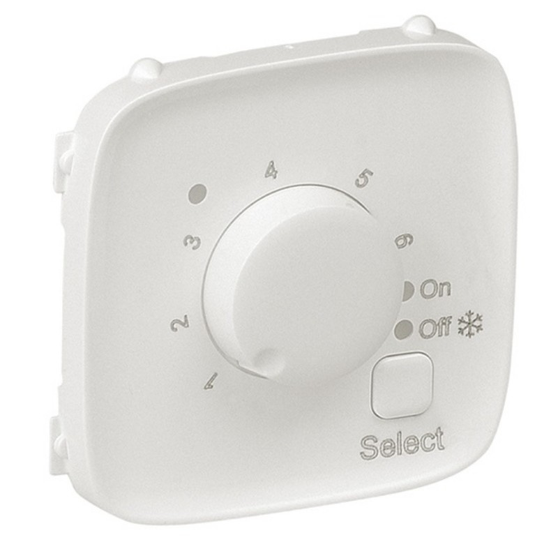 Placă pentru termostat încălzire pardoseală, albă perlata Valena Allure 755329 - Legrand
