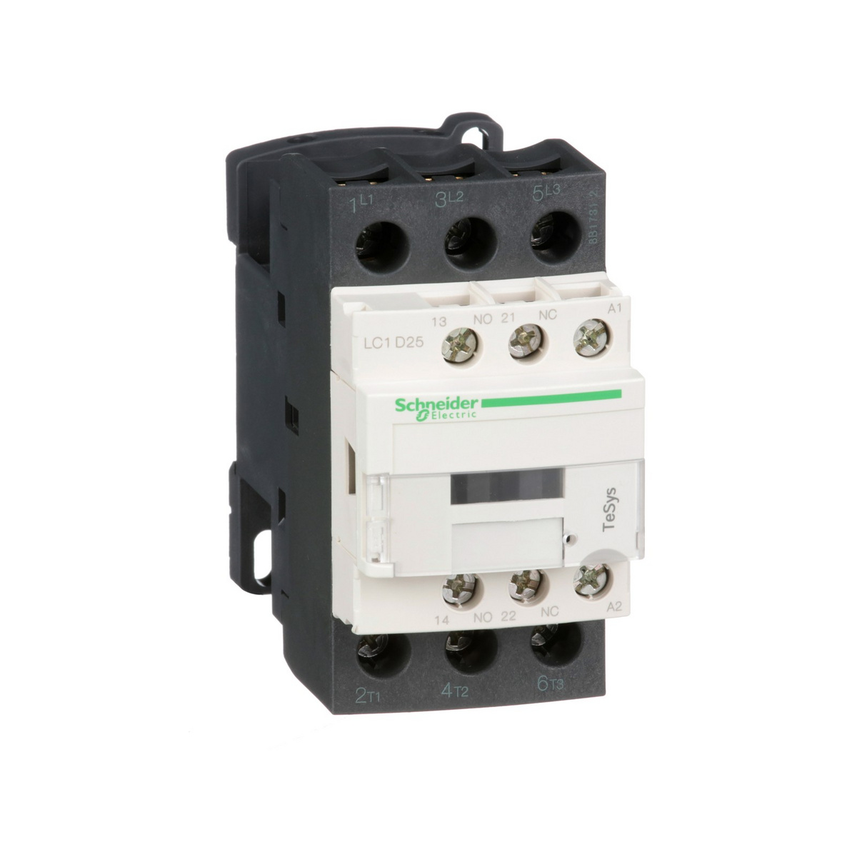 Contactor M.G.Lc1-D25B7 Ac  11Kw/25A (400V, Ac3), 1+1
