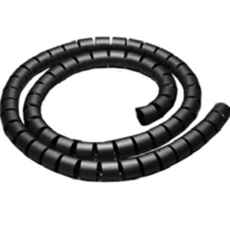 Bandă spirală pentru strângere cablu 4mm negru, STILO