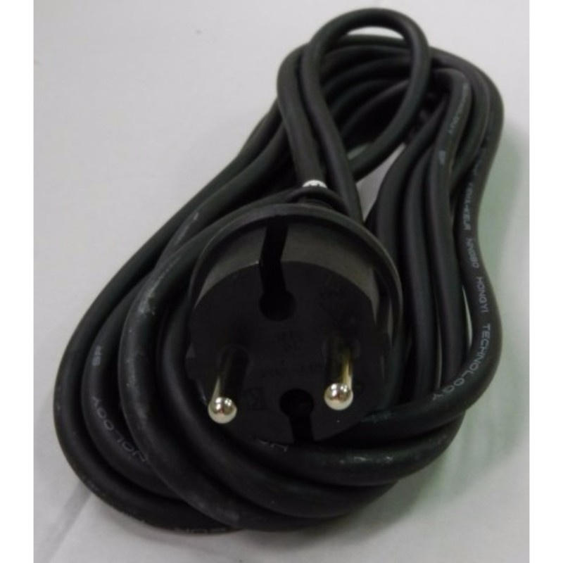 Cordon cu fisa FCP 5m cablu negru 2x1, 16A, STILO