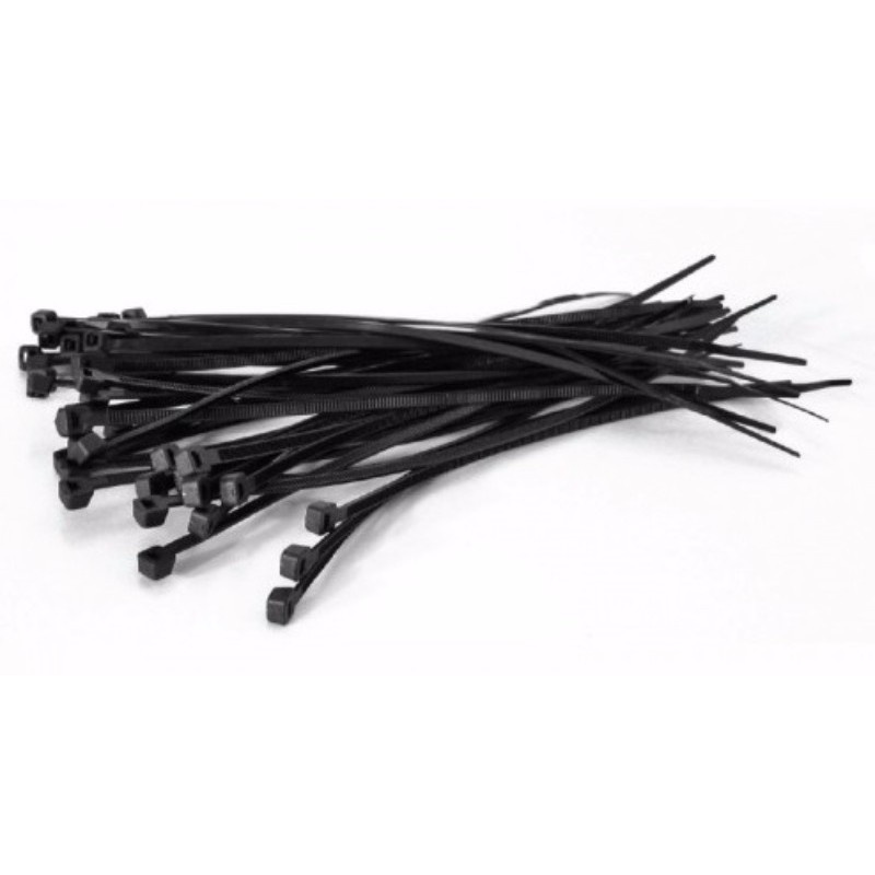 Colier cablu 610x7.5 mm, negru, STILO