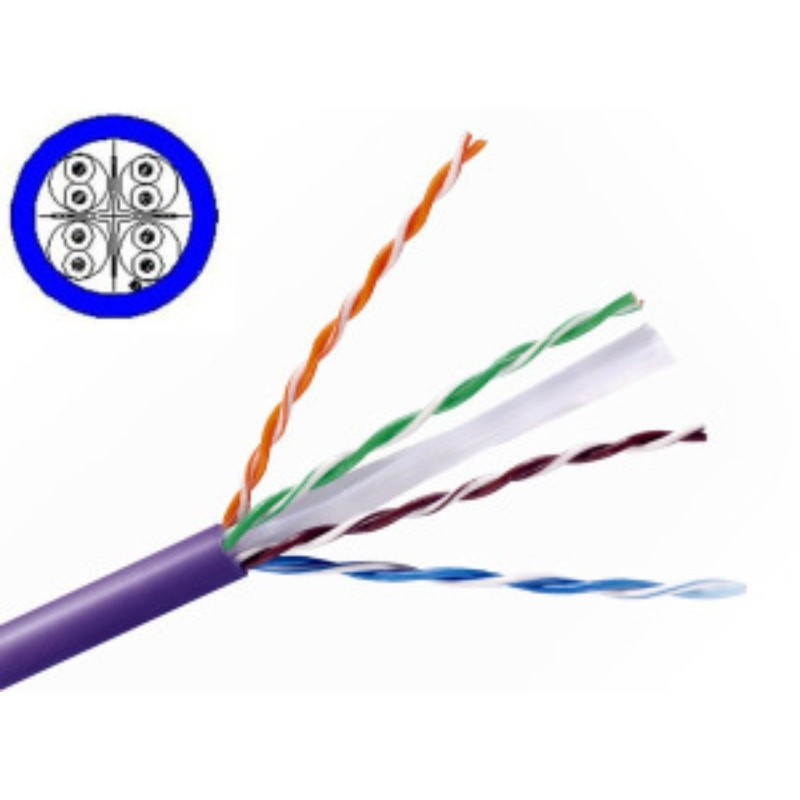 Cablu UTP CAT6 cupru 250MHz LSOH/LSZH (305) EUROPEAN
