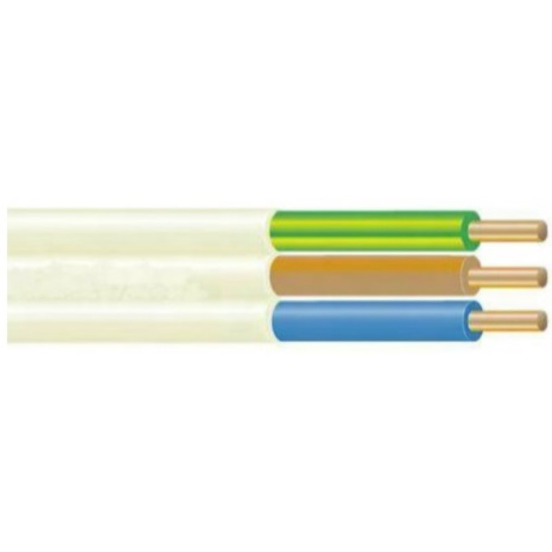 Cablu YDYt 3x2,5 (CYMY conductor perete-cupru) (100)