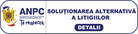 Logo platforma europeană de soluționare alternativă a litigiilor.