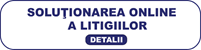Logo platforma europeană de soluționare online a litigiilor.