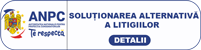 Logo platforma europeana de solutionare online a litigiilor.